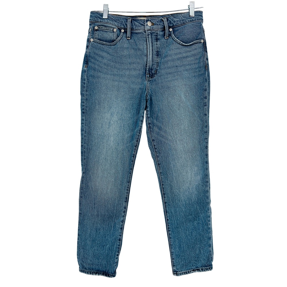 Madewell The Perfect Vintage Jean Womens 29 Blue High Rise‎ Tapered Denim